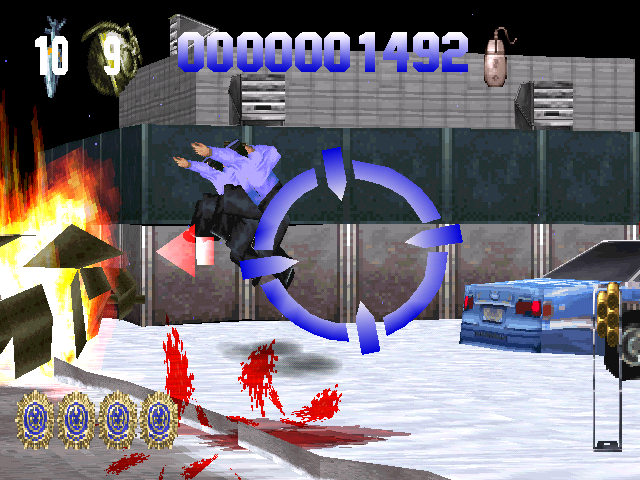 Die Hard Trilogy screenshot 5 for Playstation